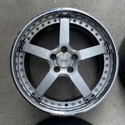 19 Inch AMF Forged 2 piece Wheels Rims By ACE Wheels 5x112
