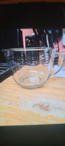 VINTAGE 8 CUP " ANCHOR HOCKING" MEASURING CUP