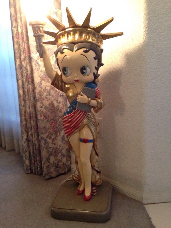 Vintage Americana Betty Boop Lamp For In Henderson Nv Offerup 199sold