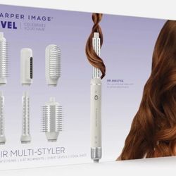 Sharper Image REVEL 6-in-1 Multi Styler Hair Tool Open Box Model 1017177
