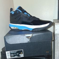 Jordan's, Black, Blue, White 