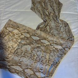 Snake print Dress 