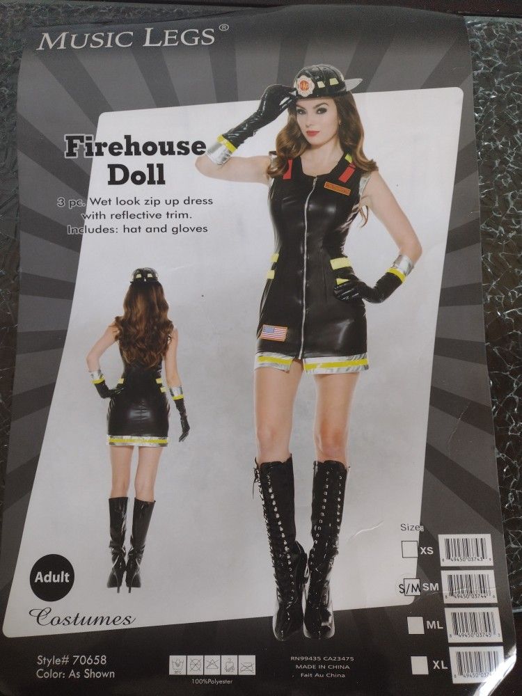 Firehouse Doll Costume 