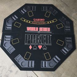 🃏 For Sale: Foldable Poker Table Top – $20 (Rochester Pickup)  