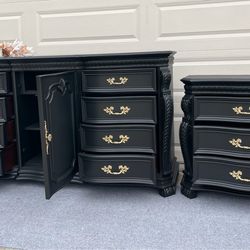 🍸Elegant American Signature Dresser & Nightstand