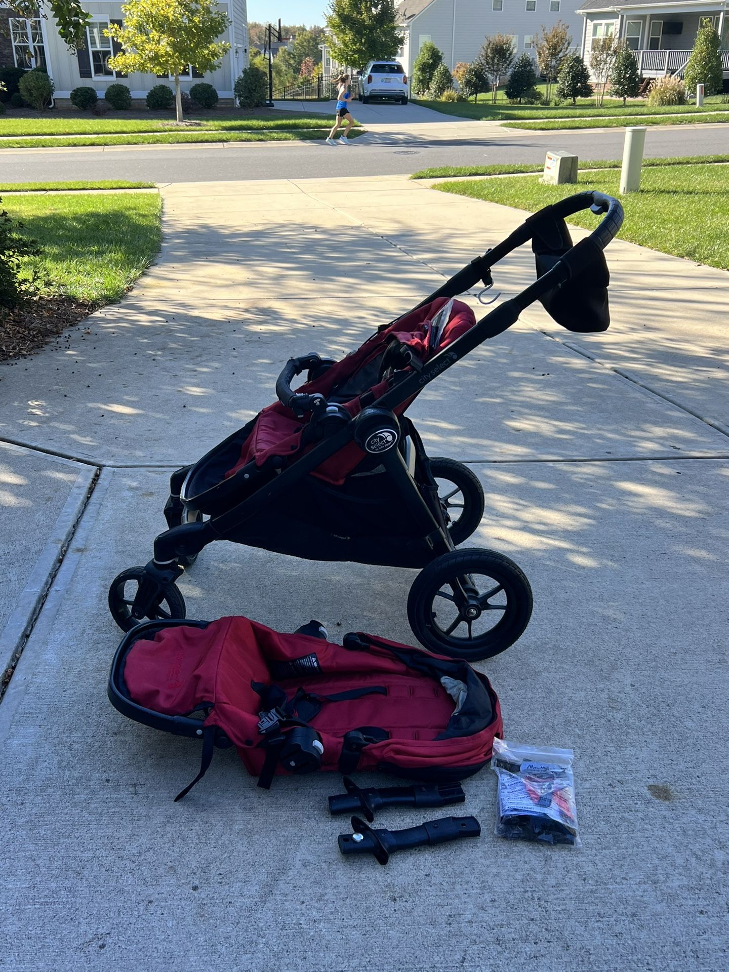 City Select Baby Jogger Double Stroller