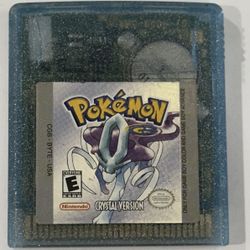 Nintendo Gameboy Color Pokemon Crystal Version — Needs New Battery