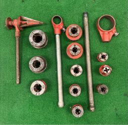 RIDGID Pipe Threader Die Head Set Threading Dies