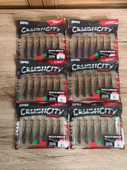 Rapala CrushCity Mooch Minnow Soft Baits – 6 Packs