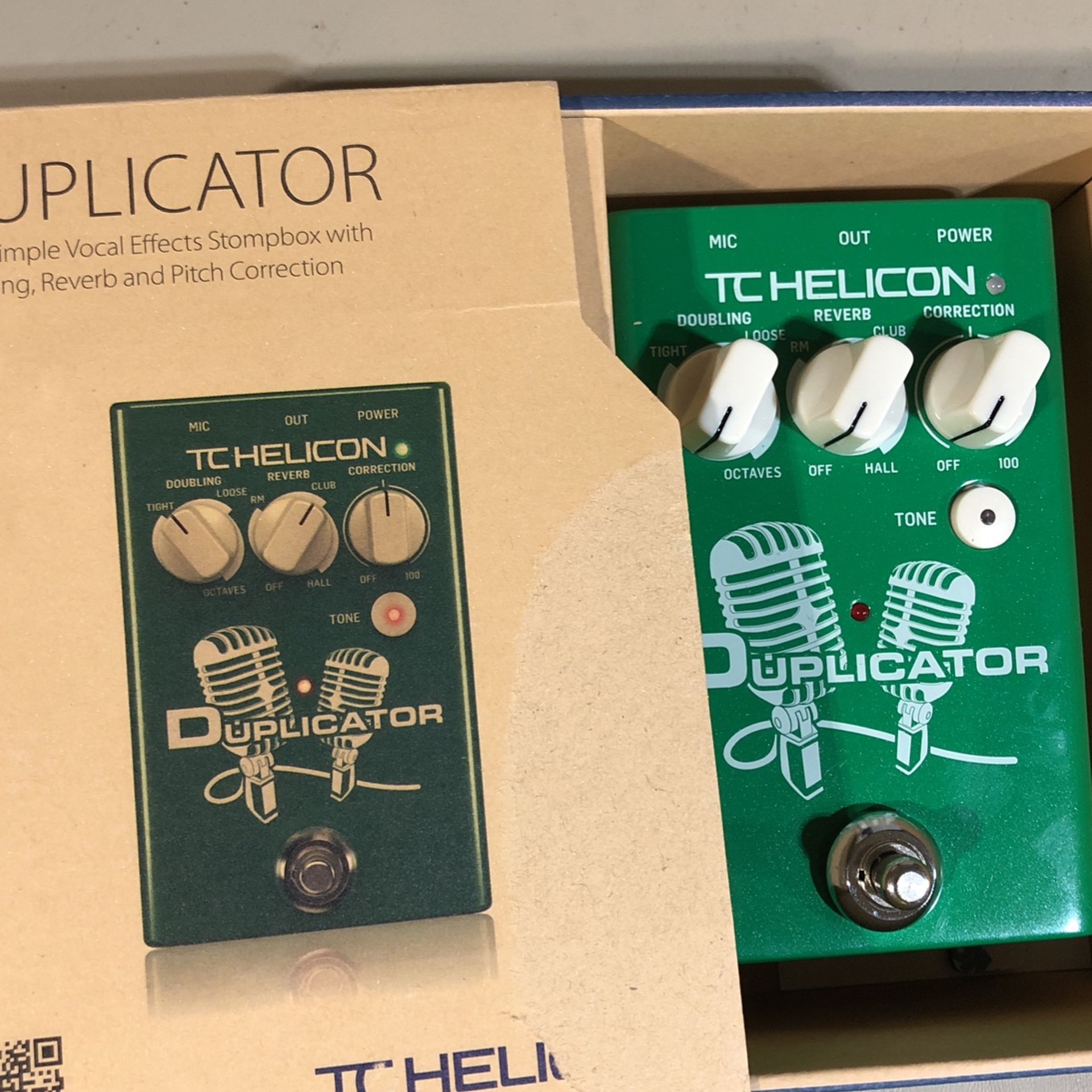 TC-Helicon Vocal Duplicator (Reverb, Doubling, Pitch Correction)