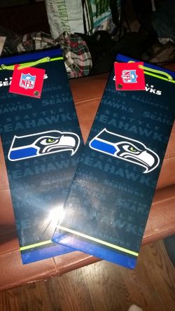 2/Seattle seahawks wine/Gift bag New