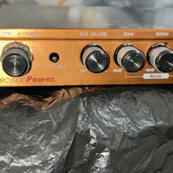 https://offerup.com/redirect/?o=RS5EWg== - Precision Power 7 Band Dual Zone Equalizer w/ Aux Input