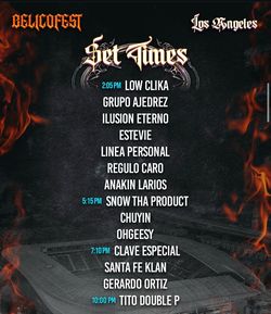 Belicofest floor ticket