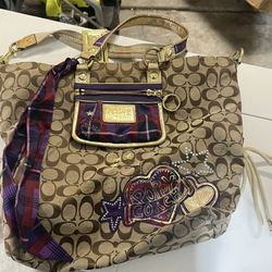 Special Edition Coach Poopy Purse 