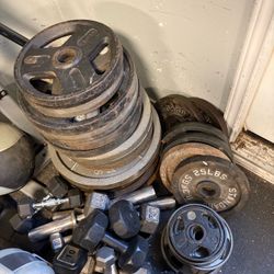 2” Olympic Weight Plates 2.5lb-45lb (.80/Pound)