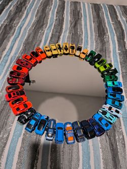 Hot wheel mirror