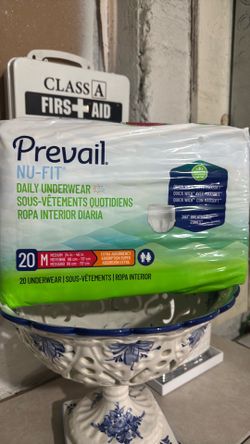 Prevail pack of 20 Size M