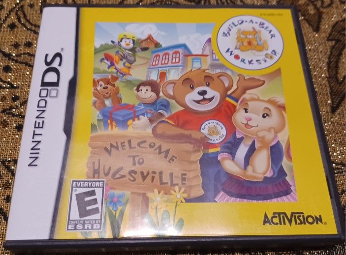 Nintendo DS Video Game Welcome to Hugsville Build A Bear Workshop