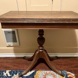 Antique Mahogany Game Table