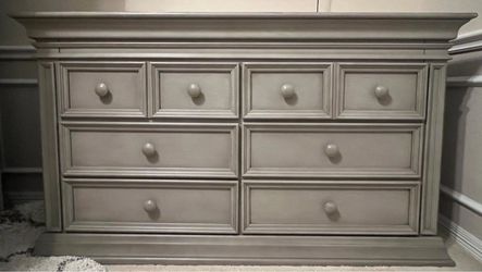 Baby Cache Vienna Ash Gray 6-Drawer Double Dresser