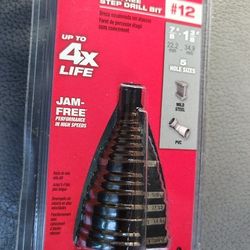 Milwaukee Jam Free Step-Bit 