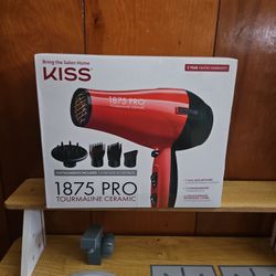 Kiss Hair Dryer With Attachments