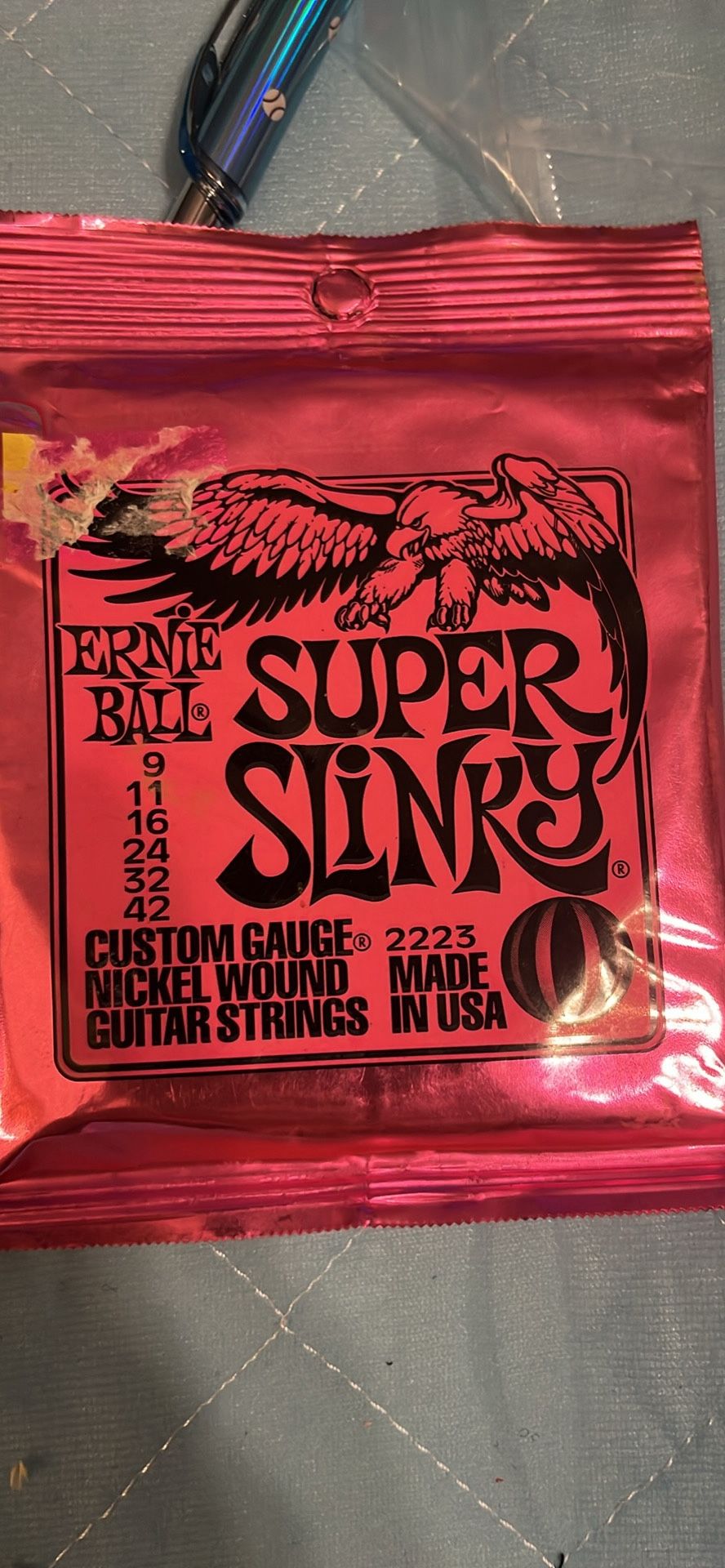 Brand New Guitar Strings