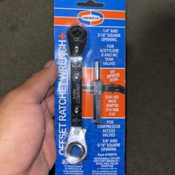 Offset Service  Ratchet Wrench