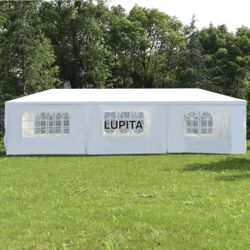 Canopy Party Tent 10x30 White Gazebo Wedding Parties Tent Canopy With Sides -(FOR SALE) Carpa