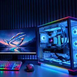 Lian Li Glacier X – Ryzen 9 9950X3D | RTX 5080 $0 DOWN FINANCING AVAILABLE