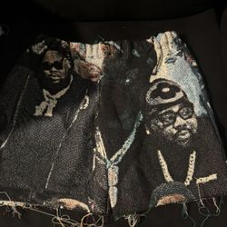 Rod Wave Tapestry Shorts 