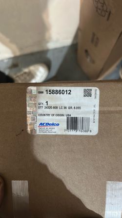 Gm hummer front cv axels