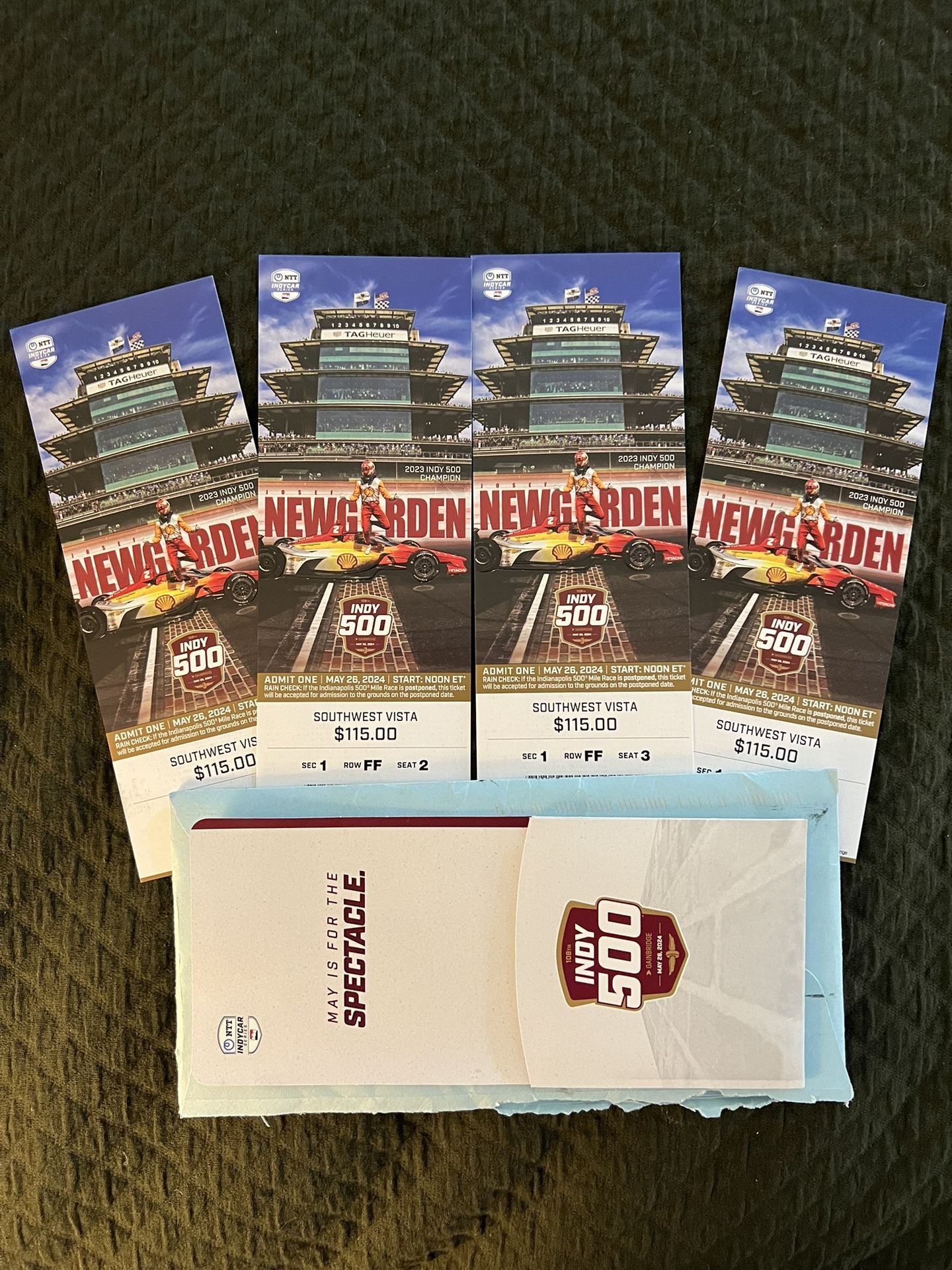 Indianapolis 500 Race Tickets