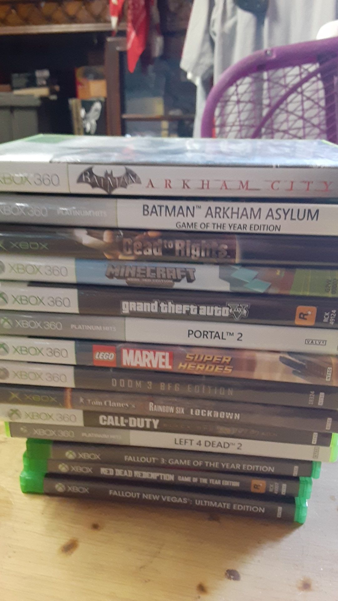 Xbox 360 games ask for price