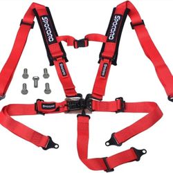 5 Point Harness 2 Inch Shoulder Pads, Latch Lock Release