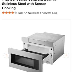 Sharp Microwave Drawer 24 Inch