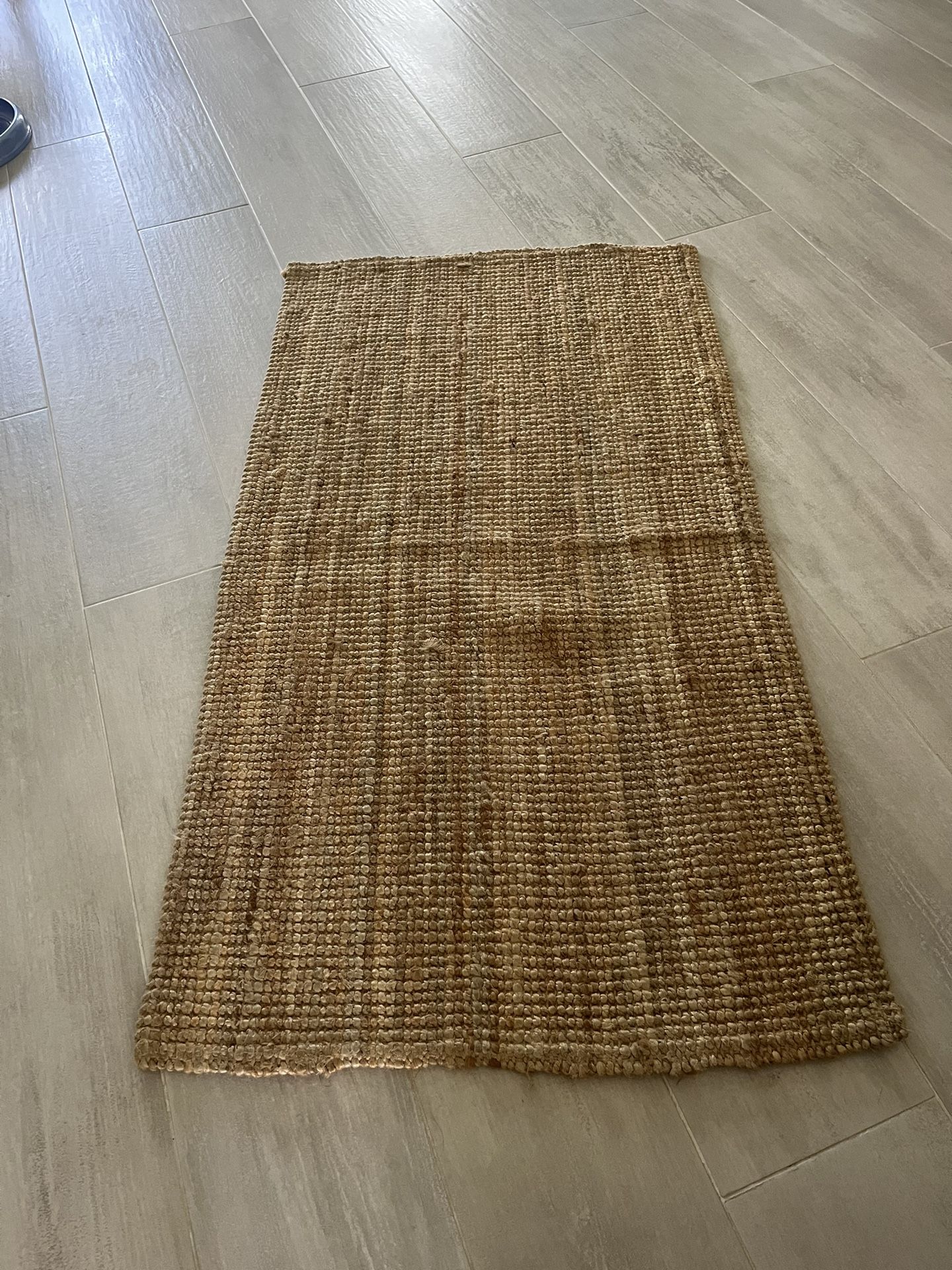 Ikea Flat Woven Sisal Woven Rectangular Rug