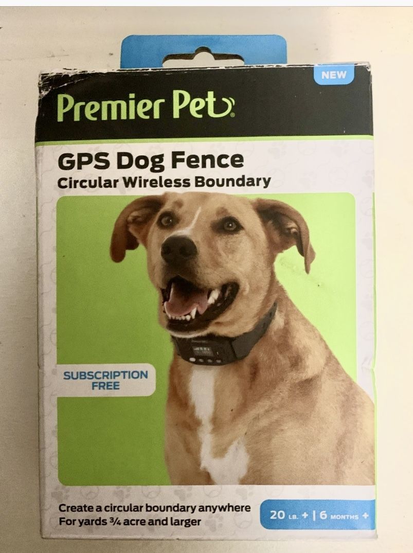 Premier Pet GPS Dog Fence Circular Wireless Boundary For All Dog Sizes