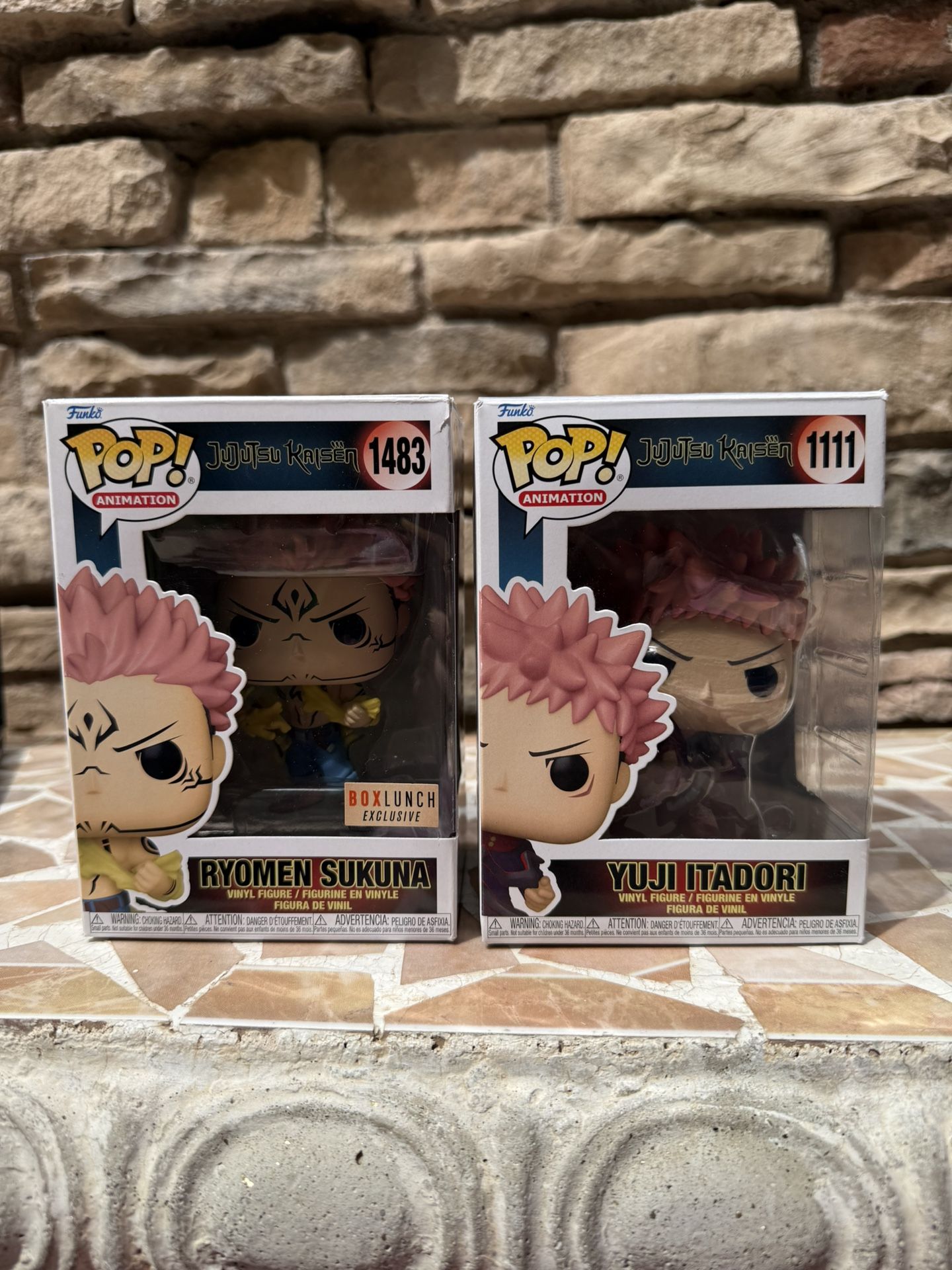 Yuji Itadori & Sukuna Jujutsu Kaisen Funko Pop For Sale