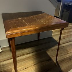 Square Wooden Table