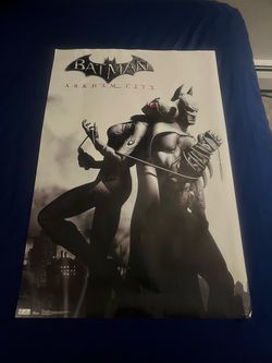 24 by 36 Batman & Catwoman trends poster