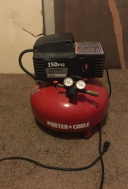 Porter Cable 150 Psi compressor
