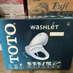 TOTO Washlet Elongated Bidet Seat with SoftClose Lid