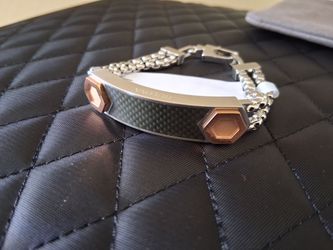 Bulova Precisionist Authentic Stainless Steel Latin Grammy Bracelet