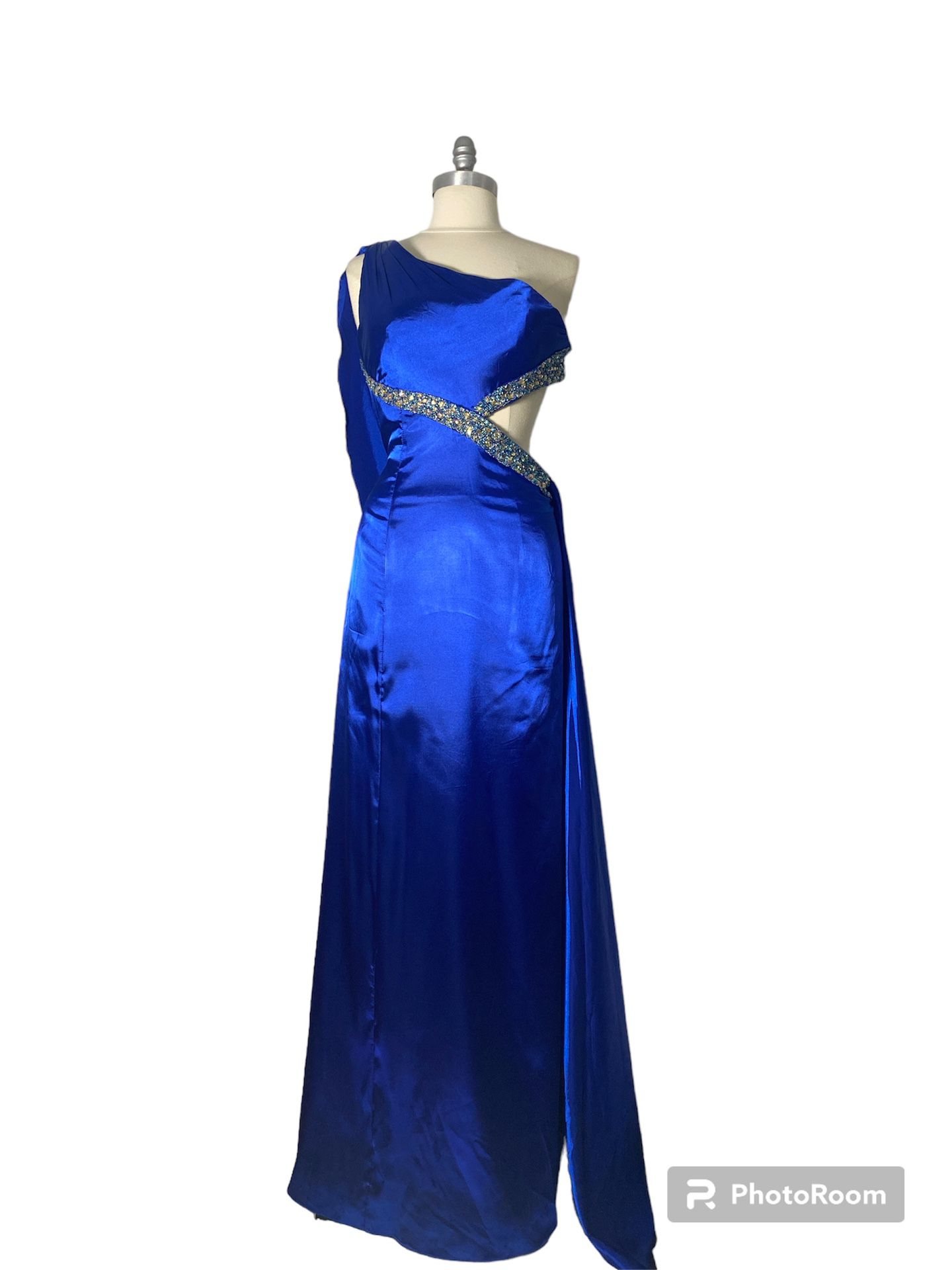 Royal Blue Evening Dress