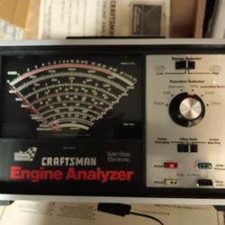 Craftsman Engine Analiser New In Box. Never Used. 
