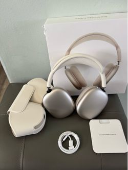 AirPods Max Wireless Headphones Silver/Starlight – Boxed