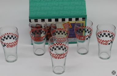 Coca Cola Bell Soda 6 Piece Set With Box