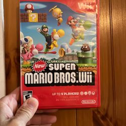 Super Mario Brothers For Wii