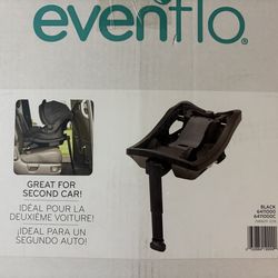 Evenflo LiteMax DLX Infant Car Seat Base With LoadLeg Black